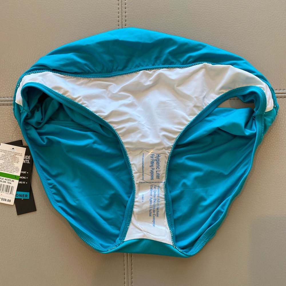 ✨Kenneth Cole (NWT)Strappy Hour Sash Bikini Bottom - Picture 4 of 4